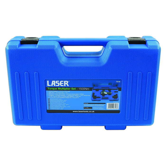 Laser Torque Multiplier Set 1500Nm 7318 Laser - Town Tools 