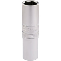 Draper 6 Point Metric Deep Socket, 1/2" Sq. Dr., 16mm 16648