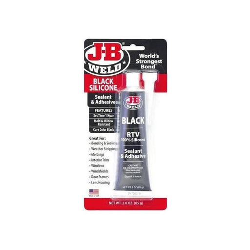 J-B Weld Silicone Sealant & Adhesive Black 85g J-B Weld - Town Tools