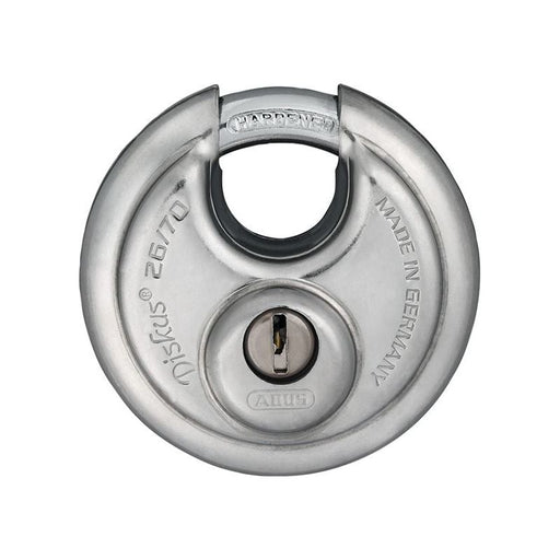 Abus Mechanical 26/70mm Diskus® Padlock Keyed Alike RR00377 ABUS Mechanical - Town Tools