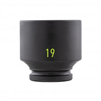 Carlyle Tools 1Dr  6Pt Standard Impact Socket  19mm