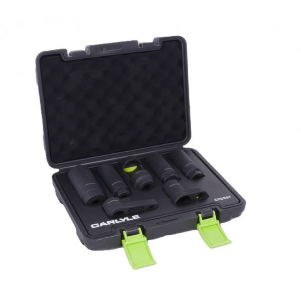Carlyle Tools 7Pc Oxygen Sensor Socket Set