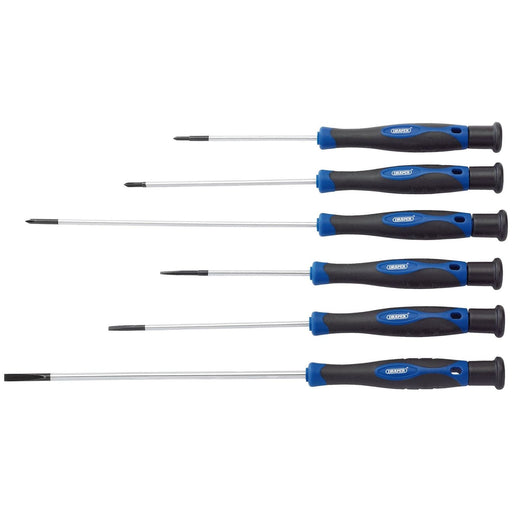 Draper Extra Long Precision Screwdriver Set (6 Piece) 28119 Draper - Town Tools 