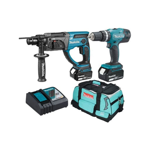 Makita DLX2025T LXT Combo Kit 18V 2 x 5.0Ah Li-ion Makita - Town Tools
