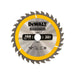 Dewalt Power Tools Portable Construction Circular Saw Blade 160 x 20mm x 30T DeWALT Power Tools - Town Tools