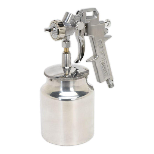 Sealey Spray Gun Suction Feed General-Purpose 1.5mm Set-Up SSG2 Sealey - Town Tools 