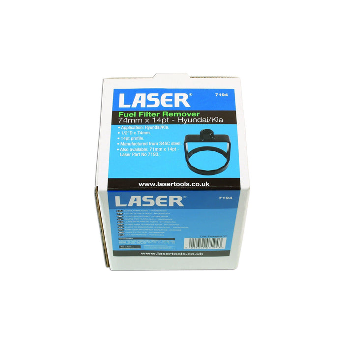 Laser Fuel Filter Remover 1/2"D 74mm 7194 Laser - Town Tools 