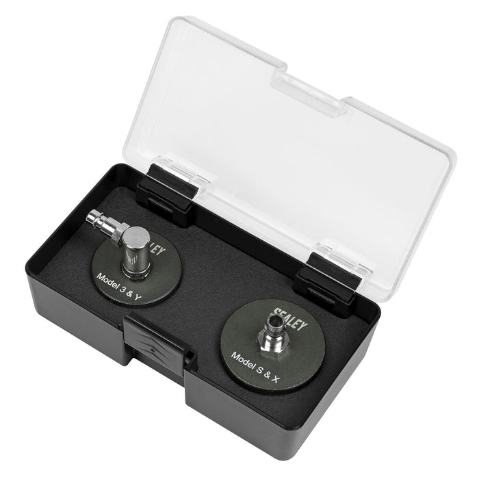 Sealey Brake Pressure Bleeder Cap Set for Tesla VS0204T Sealey - Town Tools 