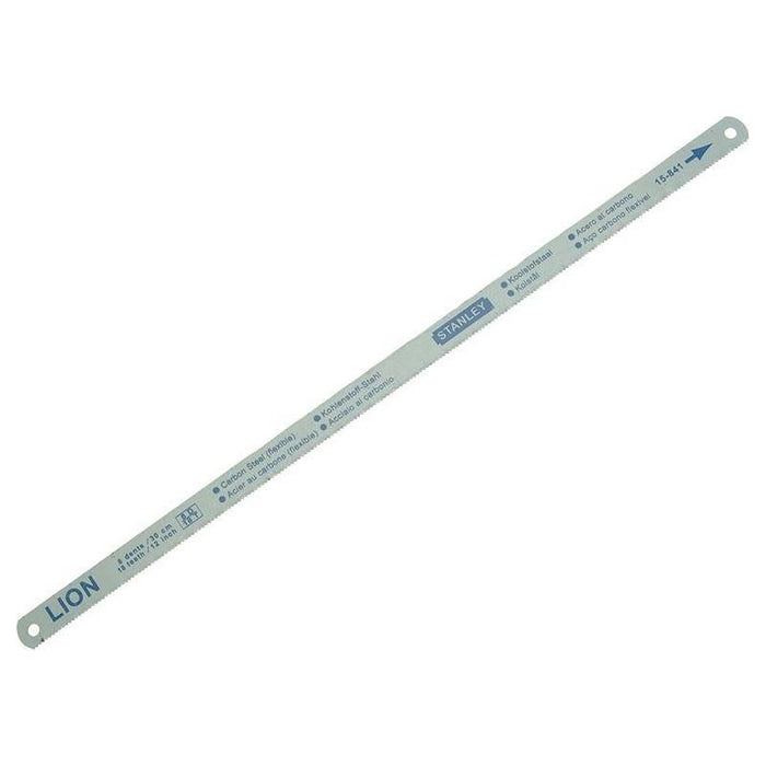 Stanley® Hand Tools Flexible Hacksaw Blade 300mm (12in) Pack 5 Blades (18 24 & 32 TPI) STANLEY® Hand Tools - Town Tools