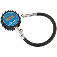 Draper Digital Tyre Pressure Gauge with 300mm Flexible Hose 91362