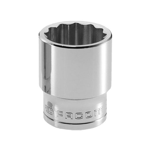 Facom Bi-Hexagon Socket 1/2in Drive 15mm Facom - Town Tools