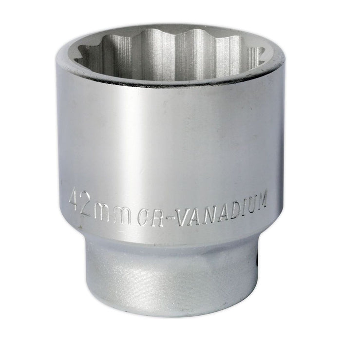 Sealey WallDrive Socket 42mm 3/4"Sq Drive S34/42 Sealey - Town Tools 