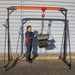 Sealey Portable Lifting Gantry Crane Adjustable 0.5 Tonne SG500 Sealey - Town Tools 