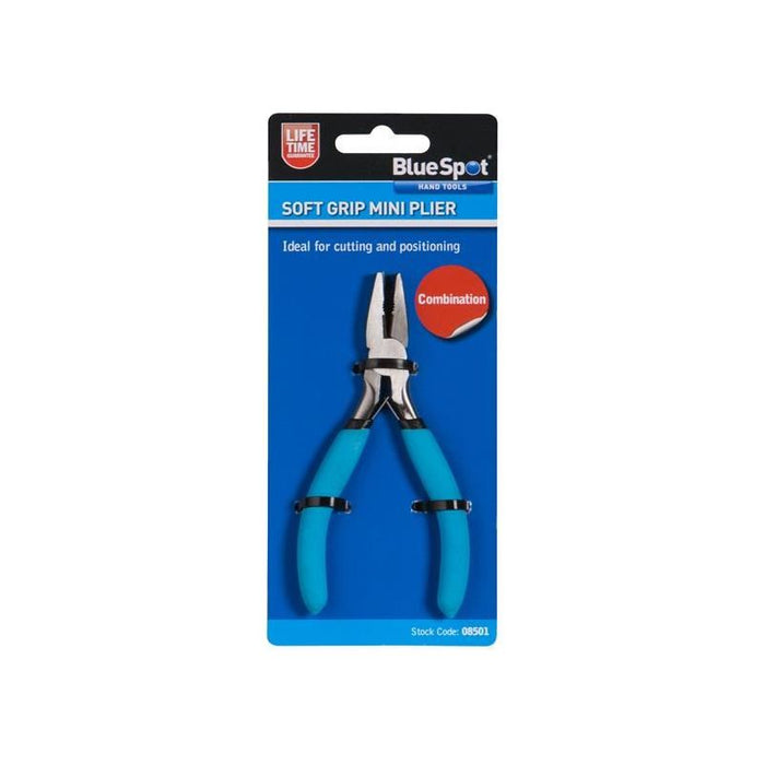 Bluespot Tools Soft Grip Mini Combination Pliers BlueSpot Tools - Town Tools