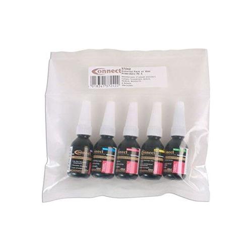 Tool Connection Assorted Pack of 10ml Anaerobics 5pc 37242 Tool Connection - Town Tools 