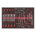 Teng Tools Nut Driver & Hex/TX T-Handle Set FOAM4X4 23 Pieces Teng Tools - Town Tools 