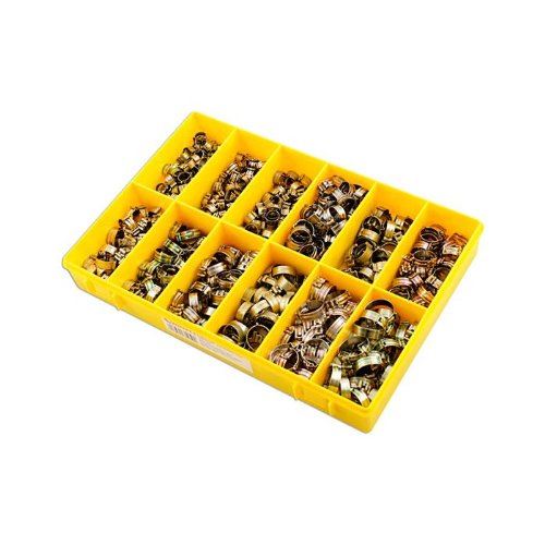 Connect Assorted Clic Type Reusable Hose Clips 500pc 35259 Connect - Town Tools 