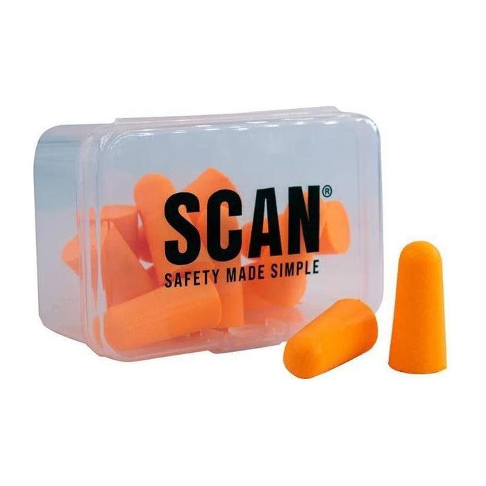 Scan Tapered Foam Earplugs (6 Pairs) Scan - Town Tools