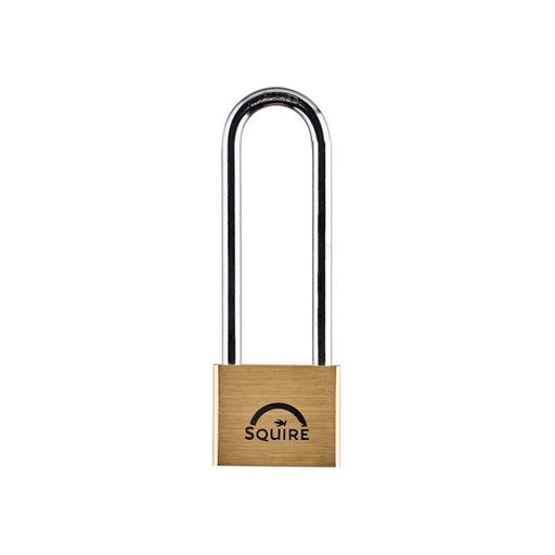 Squire LN44 Lion Brass Padlock 4-Pin 40mm - 100mm Long Shackle Squire - Town Tools