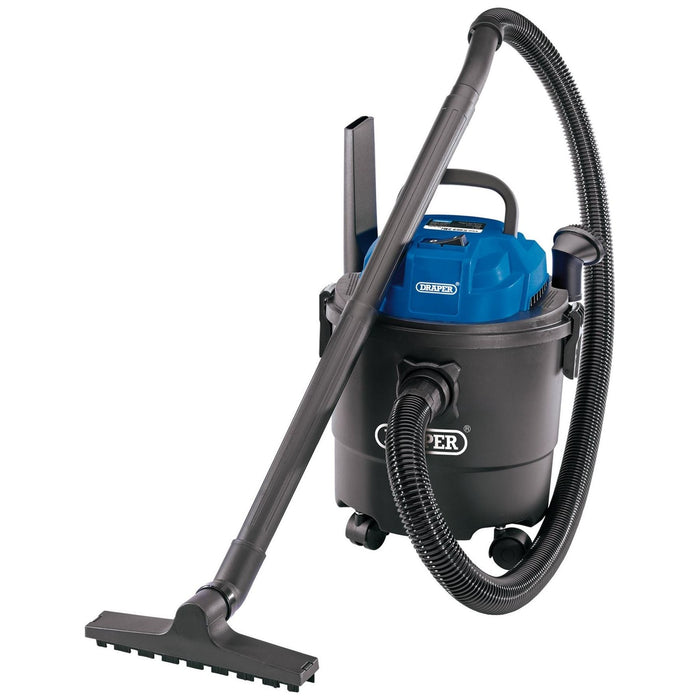 Draper 230V Wet & Dry Vacuum Cleaner, 15L, 1250W 90107 Draper - Town Tools 