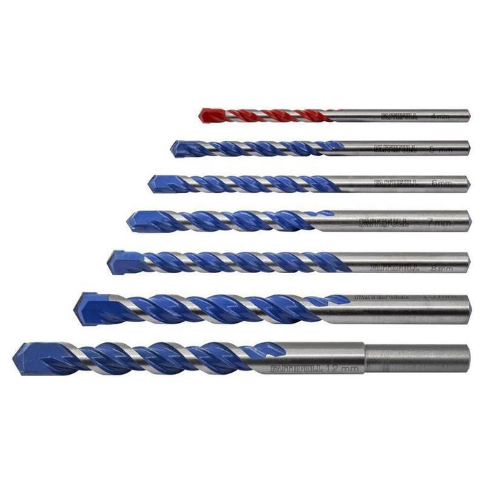 Faithfull Multi Construction Drill Set, 7 Piece Faithfull - Town Tools