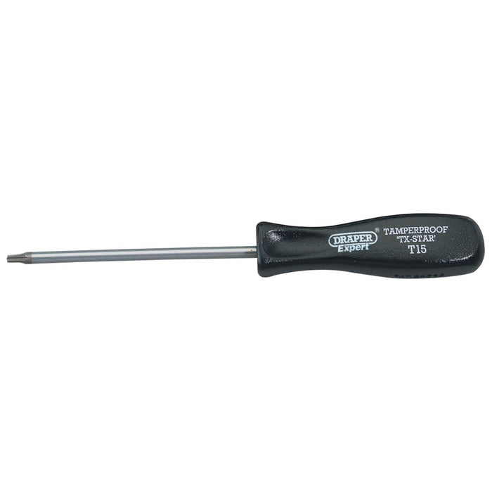 Draper Draper TX-STAR Security Screwdriver, T15T x 100mm Draper - Town Tools