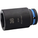 Sealey 3/4"Dr Deep Impact Socket 36mm (Cyan Coded Ring)