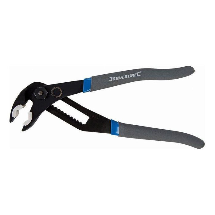 Silverline Quick Adjusting Soft-Jaw Pliers Length 280mm - Jaw 65mm Silverline - Town Tools 