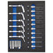 Draper Bunker Spark and Glow Plug Set in EVA Foam Inlay, 3/8" (20 Piece) Draper - Town Tools