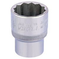 Draper Elora Whitworth Bi-Hexagon Socket, 1/2" Sq. Dr., 1/2" 24856