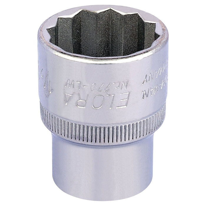 Draper Elora Whitworth Bi-Hexagon Socket, 1/2" Sq. Dr., 1/2" 24856 Draper - Town Tools 