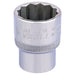 Draper Elora Whitworth Bi-Hexagon Socket, 1/2" Sq. Dr., 1/2" 24856 Draper - Town Tools 