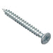 Forgefix Multi-Purpose Pozi Compatible Screw CSK ST ZP 4.0 x 40mm Forge Pack 20 ForgeFix - Town Tools