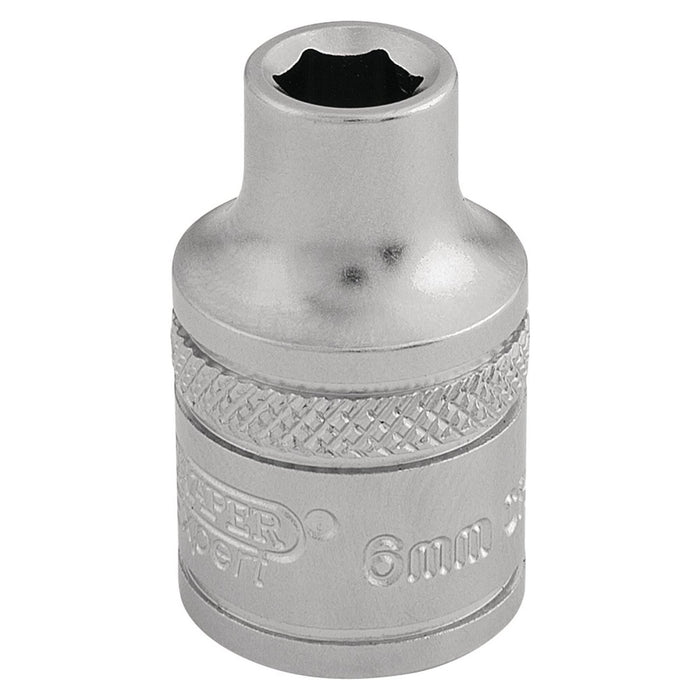 Draper 6 Point Metric Socket, 3/8" Sq. Dr., 6mm 16531 Draper - Town Tools 