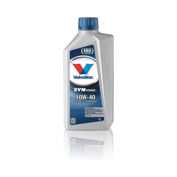 Valvoline SynPower 10W-40 10W40 Engine Oil - 1 Litre 1L Valvoline - Town Tools 