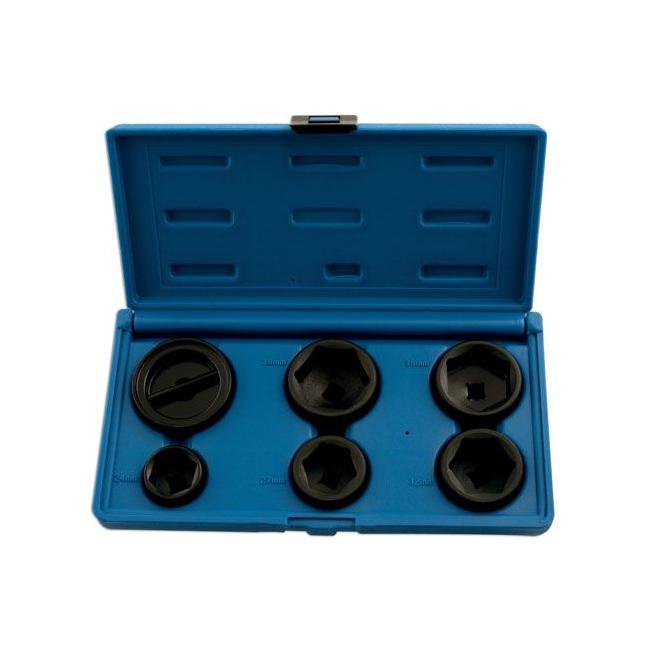 Laser Oil Filter Socket Set 3/8"D 6pc 5123