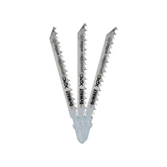 Dewalt Power Tools XPC Bi-Metal Wood Jigsaw Blades Pack of 3 T144DF DeWALT Power Tools - Town Tools