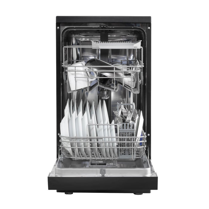 Baridi Slimline Freestanding Dishwasher 45cm Wide 10 Place Settings - Black Baridi - Town Tools 