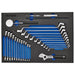 Bunker Ring Spanner and Open End Ratchet Set in EVA Foam Inlay (27 Piece) Draper - Town Tools