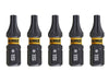 DeWALT Power Tools EXTREME FlexTORQ Bits T15 x 25mm (Pack 5) DeWALT Power Tools - Town Tools