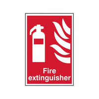Scan Fire Extinguisher - PVC Sign 200 x 300mm