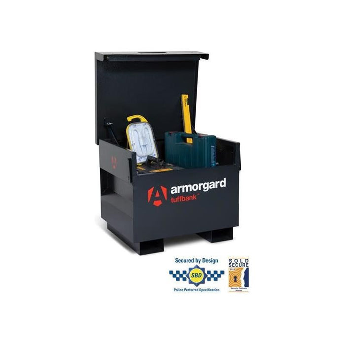 Armorgard TB21 TuffBank™ Site Box 760 x 615 x 640mm Armorgard - Town Tools