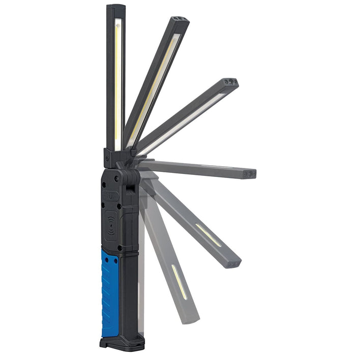 Draper Expert COB/SMD LED Wireless/USB Rechargeable Folding Slim Inspection Light, 6W, 800 Lumens, USB-C Cable Supplied Draper - Town Tools