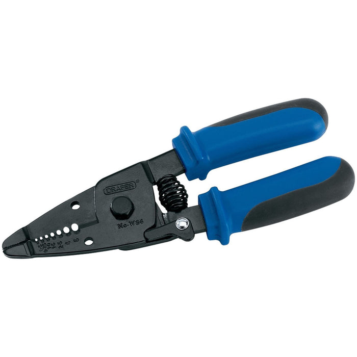 Draper Spring Loaded Wire Stripper, 150mm 19779 Draper - Town Tools 