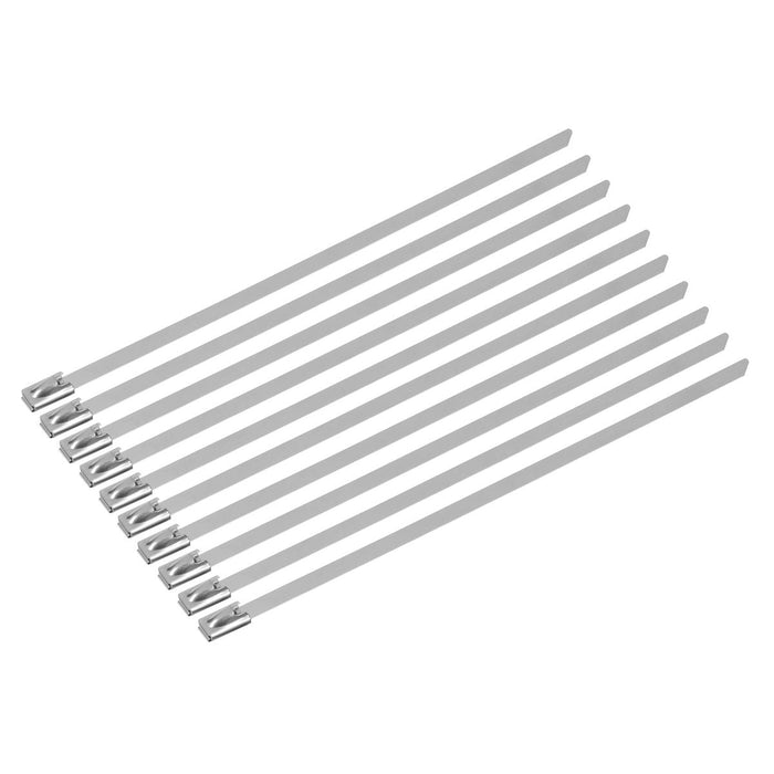 Sealey Stainless Steel Cable Tie 150mm x 4.6mm - Pack of 100 CTSS150 Sealey - Town Tools 