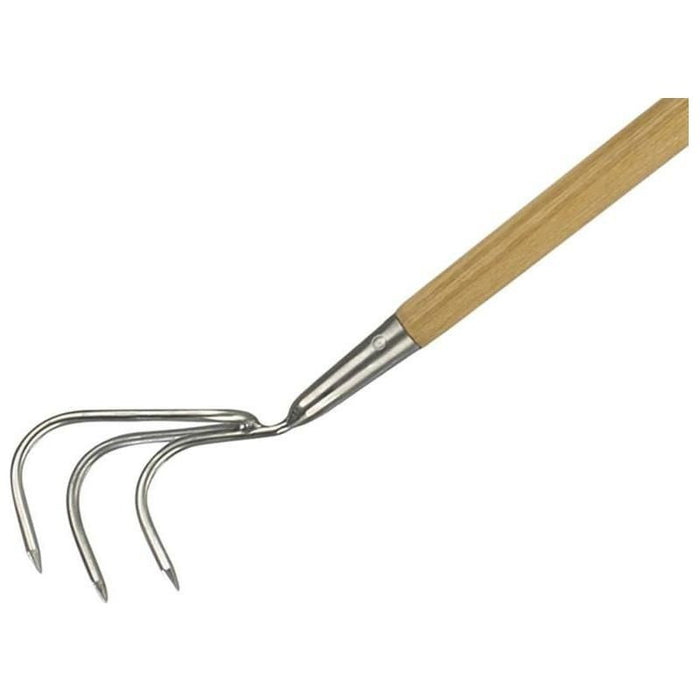 Kent & Stowe Stainless Steel Long Handled 3-Prong Cultivator, FSC® Kent & Stowe - Town Tools
