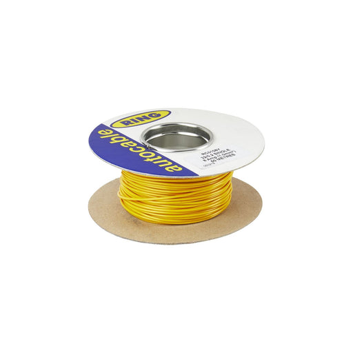 Ring Automotive RC0108Y Cables, 14/0.30 mm, 50 m, Yellow Ring Automotive - Town Tools 