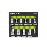 Carlyle Tools 11 Pc Tamper Proof 5 Star Plus Set