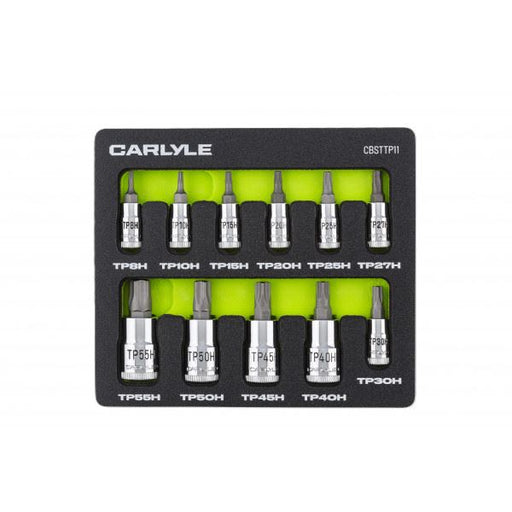 Carlyle Tools 11 Pc Tamper Proof 5 Star Plus Set - image 1