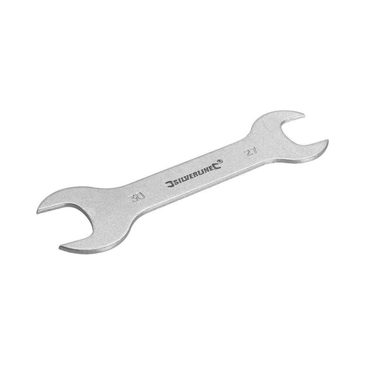 Silverline Double-Ended Gas Bottle Spanner 27 & 30mm Silverline - Town Tools 